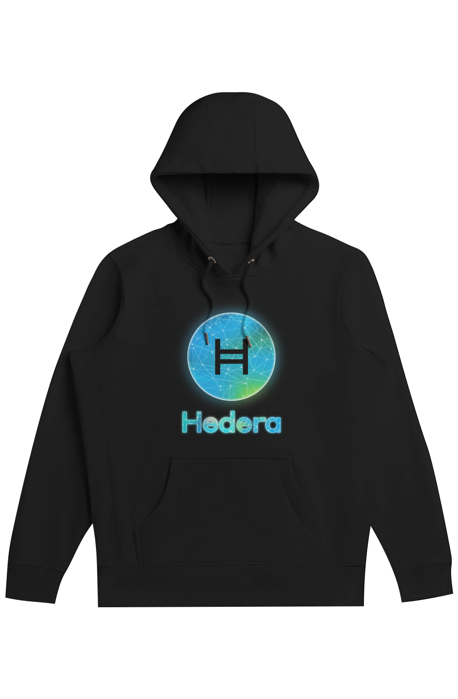 Hedera Globe Logo - Organic Heavyweight Brushed Ho
