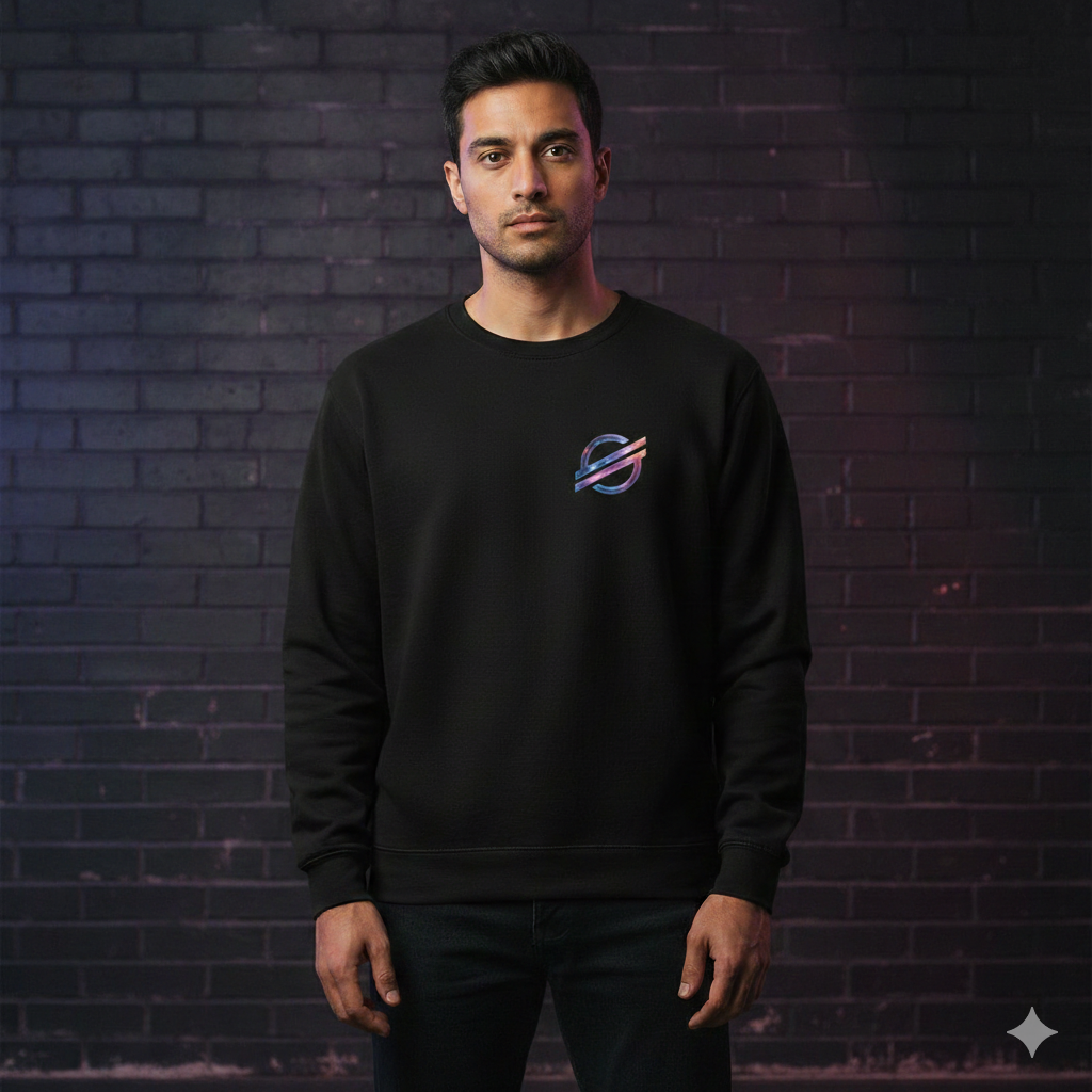 Stellar Logo Chest - Organic French Terry Crew