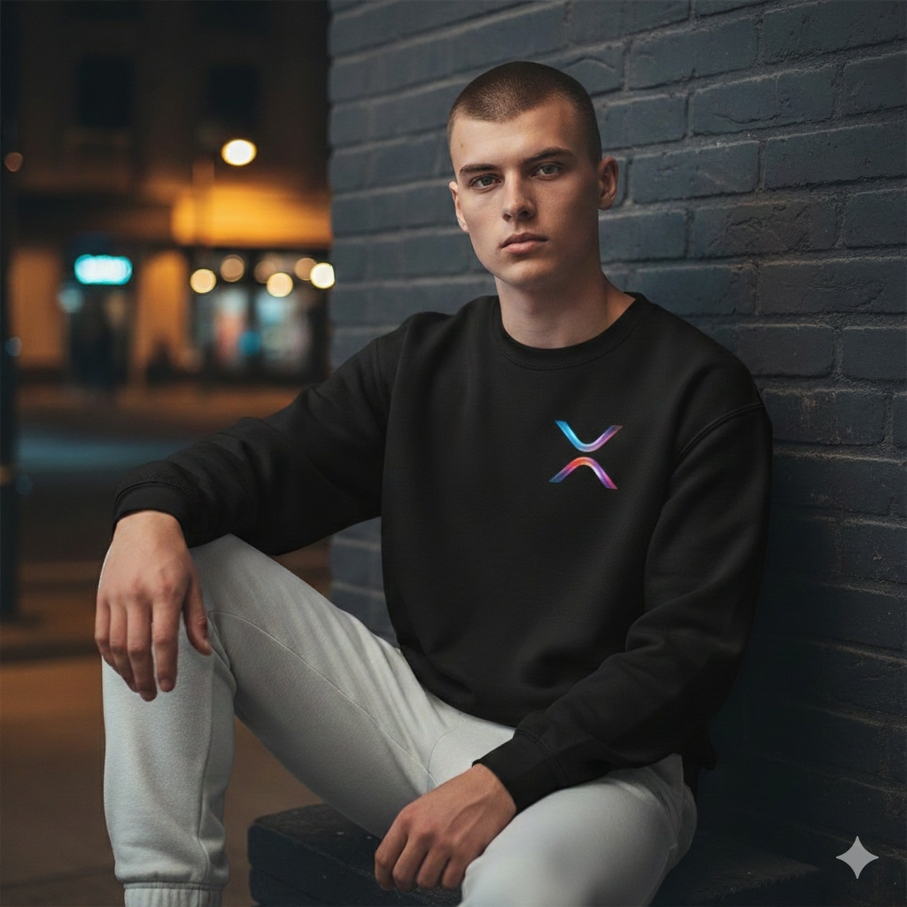 XRP Velocity Chest - Organic French Terry Crew