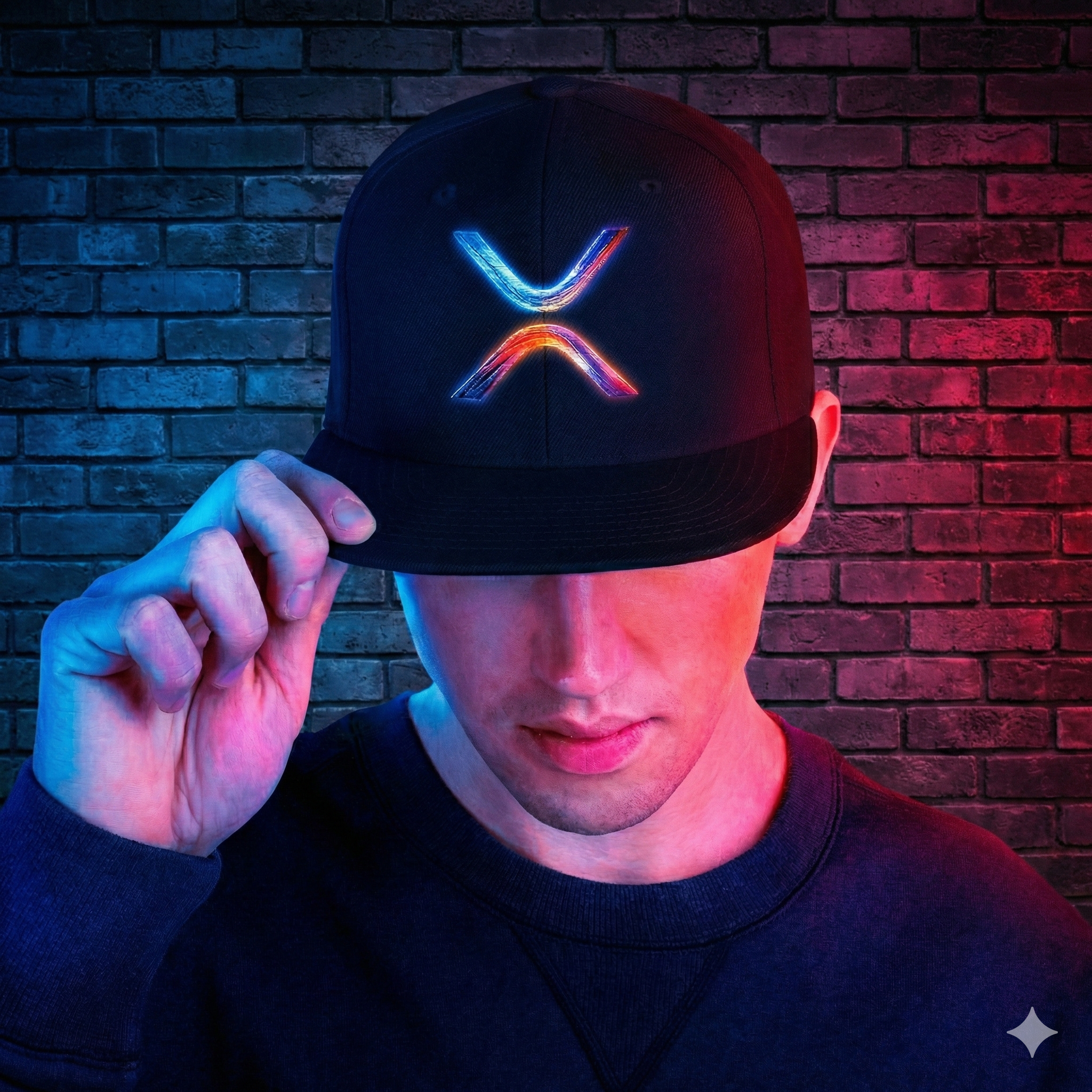 XRP Velocity - Embroidered Snapback Hat
