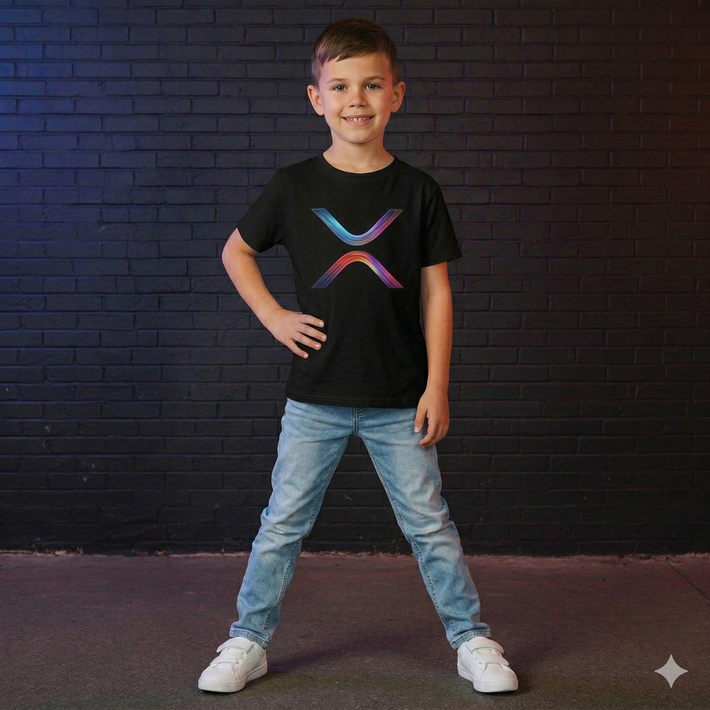 XRP Velocity - Kid's Organic T-Shirt