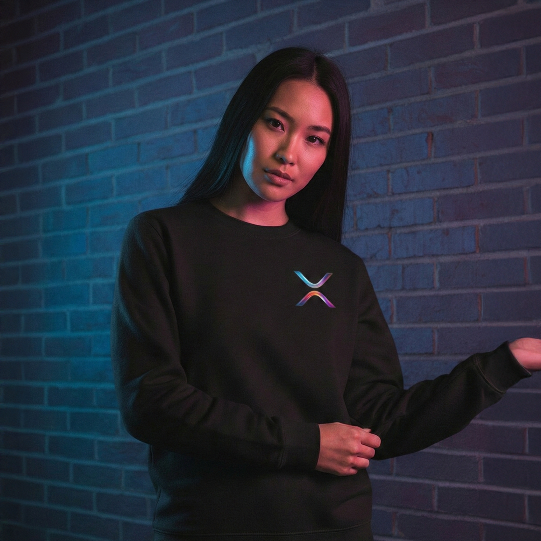 XRP Velocity Chest - Organic French Terry Crew