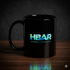 HBAR HEDERA HASHGRAPH - Black Glossy Mug