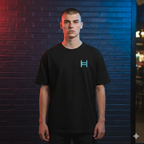 HBAR Logo Chest - Organic Cotton T-Shirt