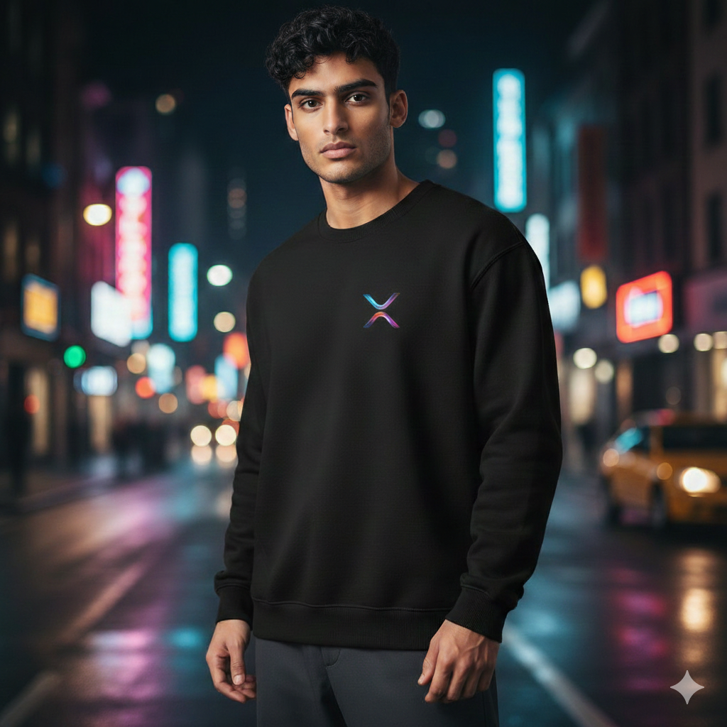 XRP Velocity Chest - Organic French Terry Crew