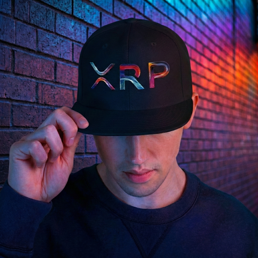 XRP - Embroidered Snapback Hat