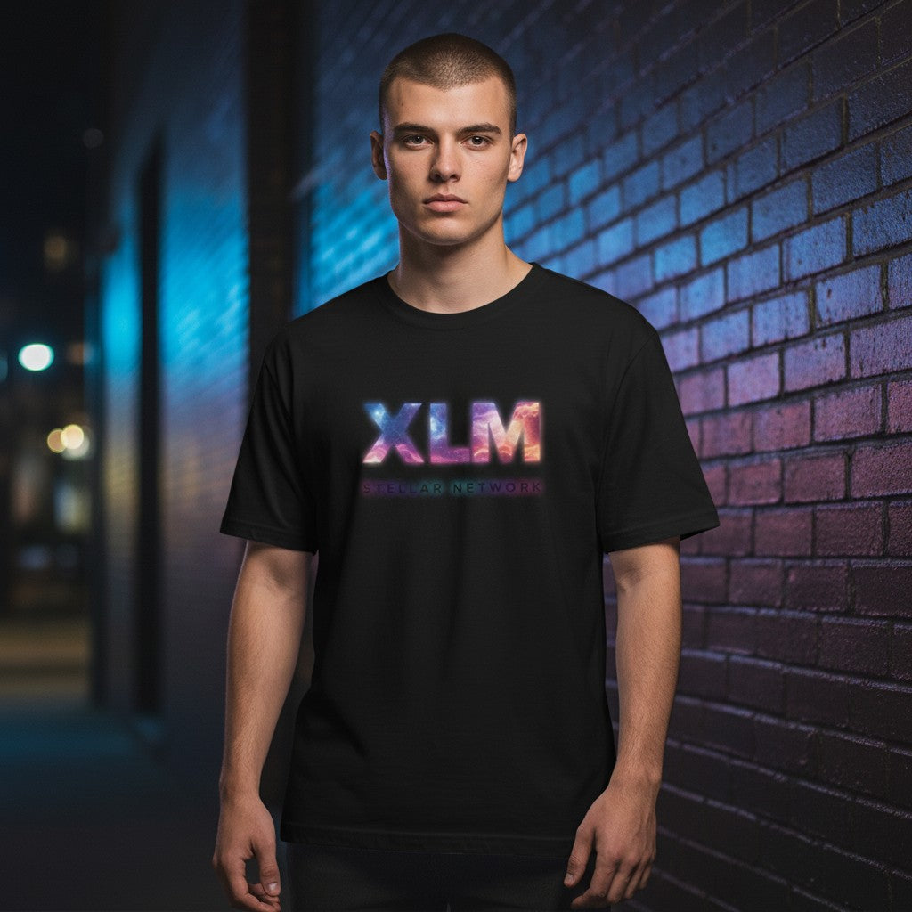 XLM Stellar Network - Organic Cotton T-Shirt