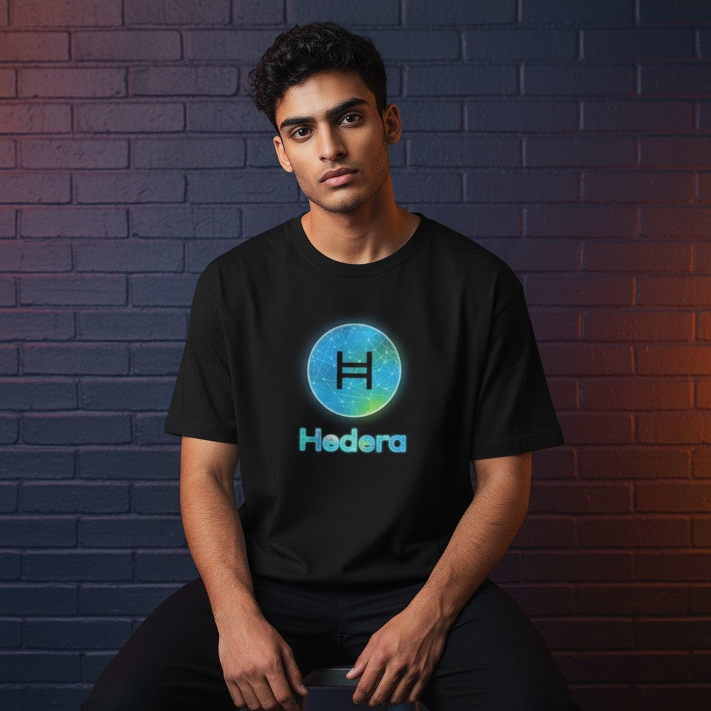 Hedera Globe Logo - Organic Cotton T-Shirt
