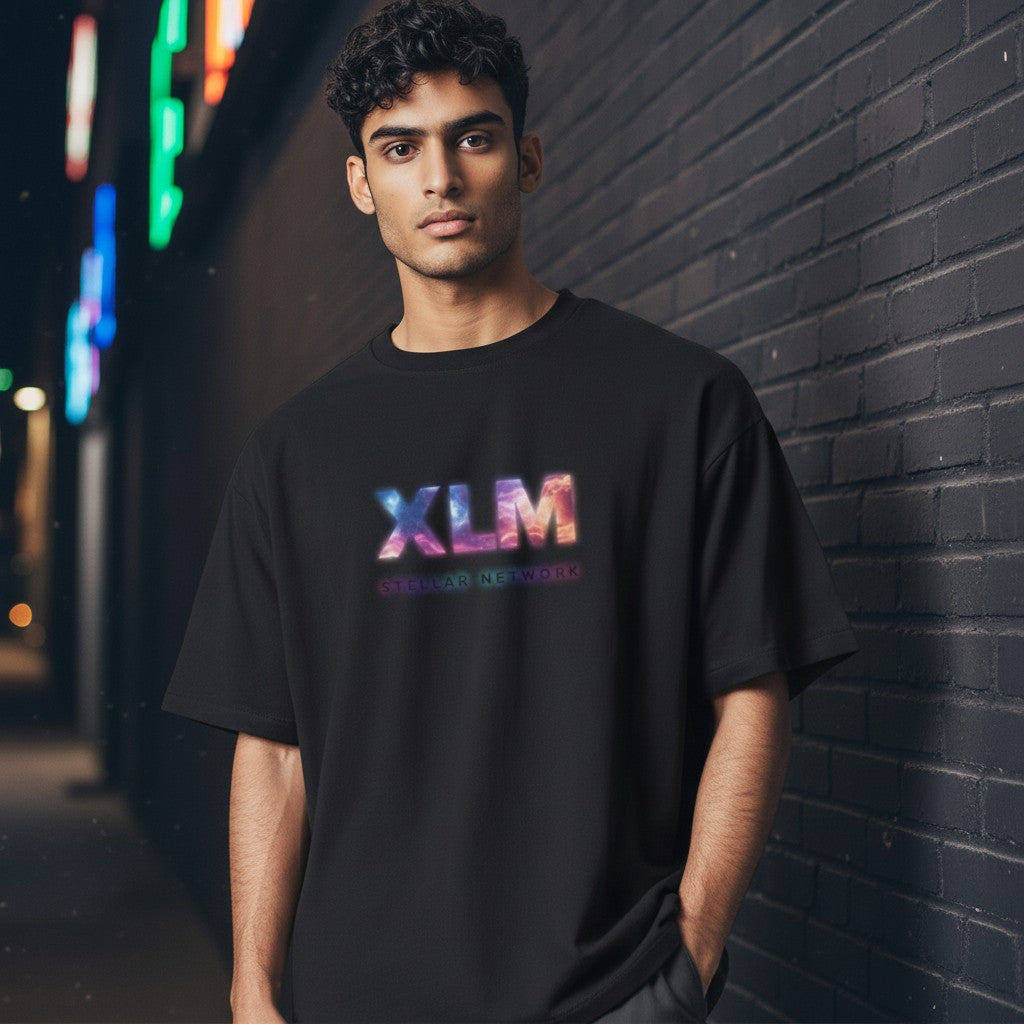 XLM Stellar Network - Organic Cotton T-Shirt