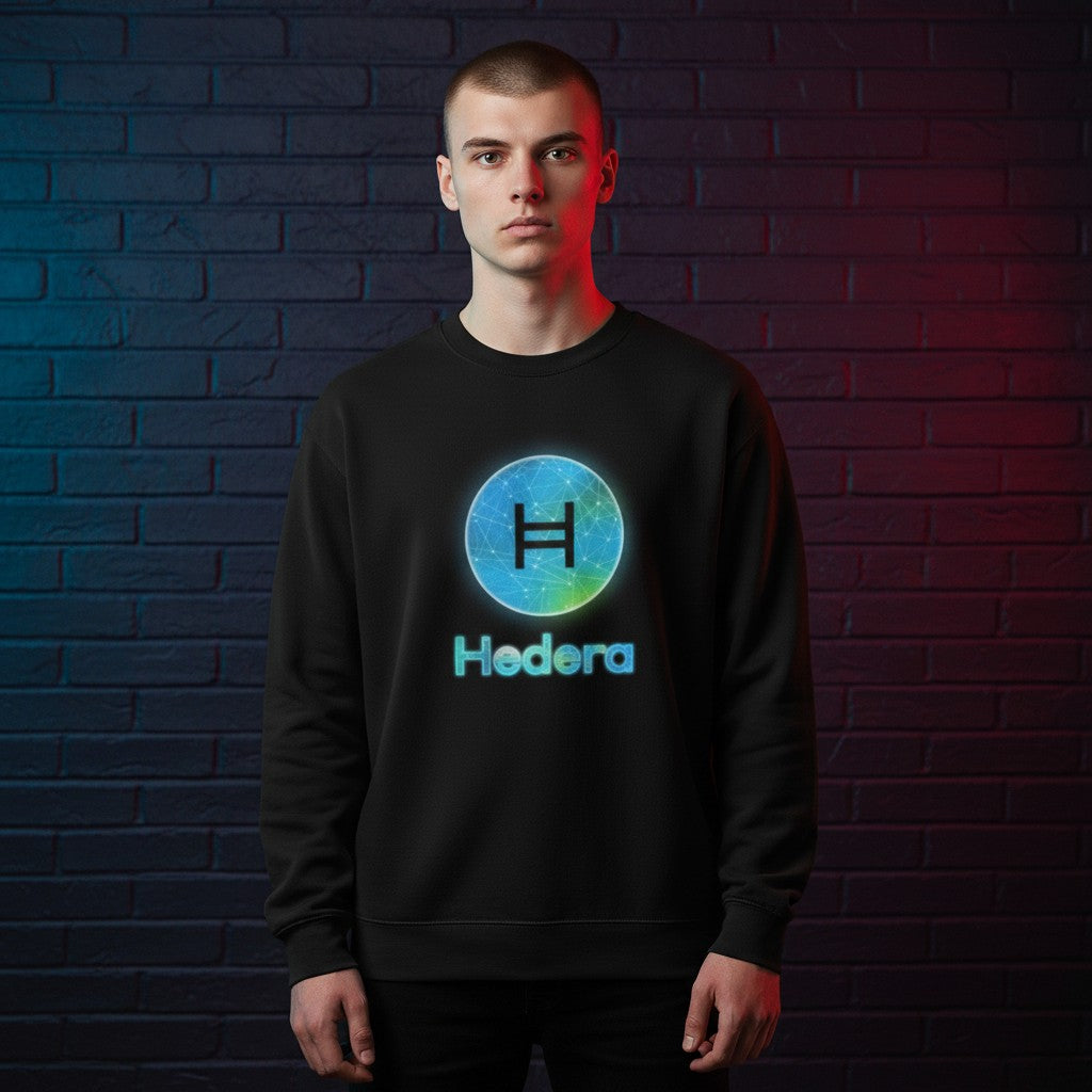 Hedera Globe Logo - Organic French Terry Crew