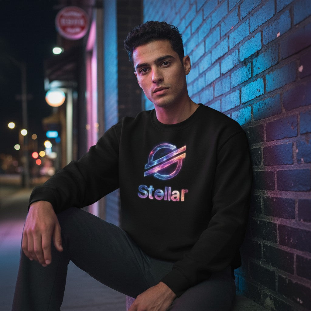 Stellar Logo - Organic French Terry Crew