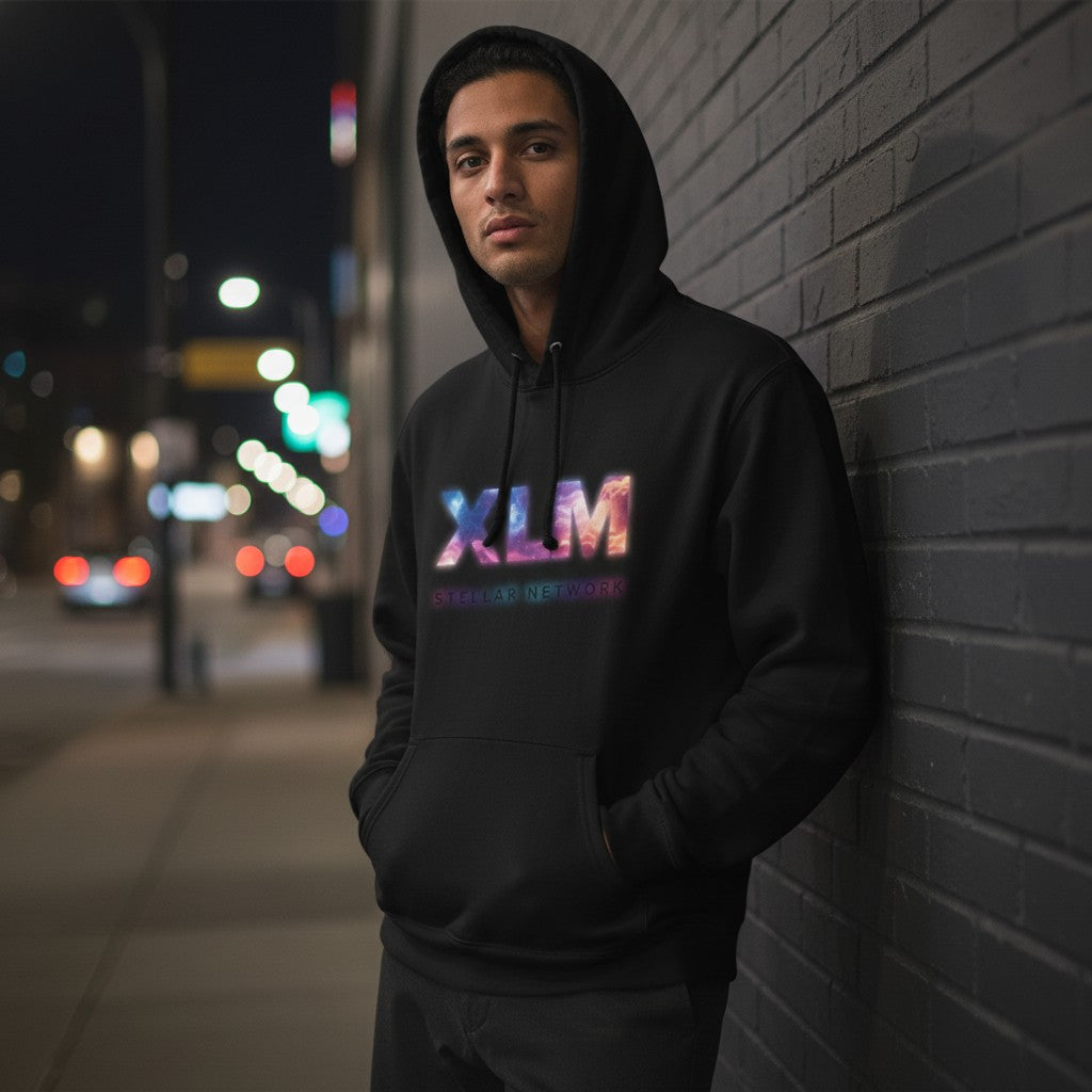XLM Stellar - Organic Heavyweight Brushed Hoodie