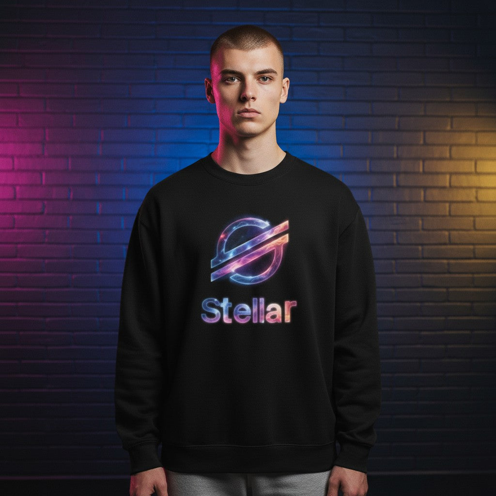 Stellar Logo - Organic French Terry Crew