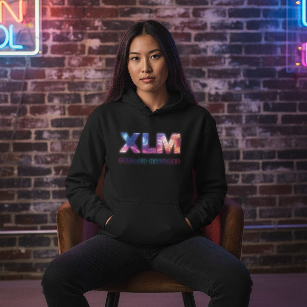 XLM Stellar - Organic Heavyweight Brushed Hoodie