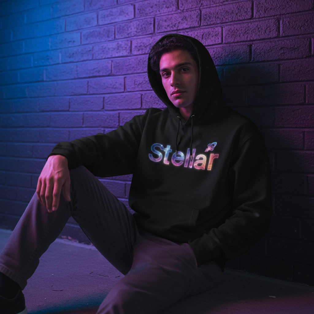 Stellar Rocket - Organic Heavyweight Brushed Hoodie