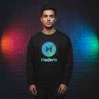Hedera Globe Logo - Organic French Terry Crew