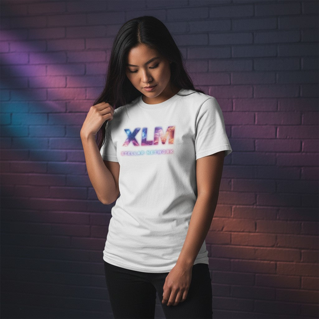 XLM Stellar Network - Organic Cotton T-Shirt