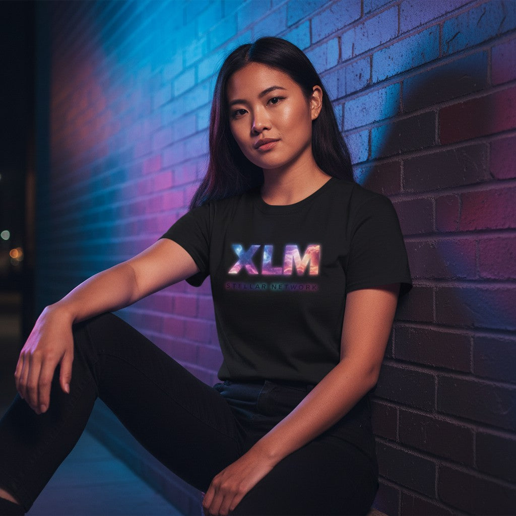 XLM Stellar Network - Organic Cotton T-Shirt