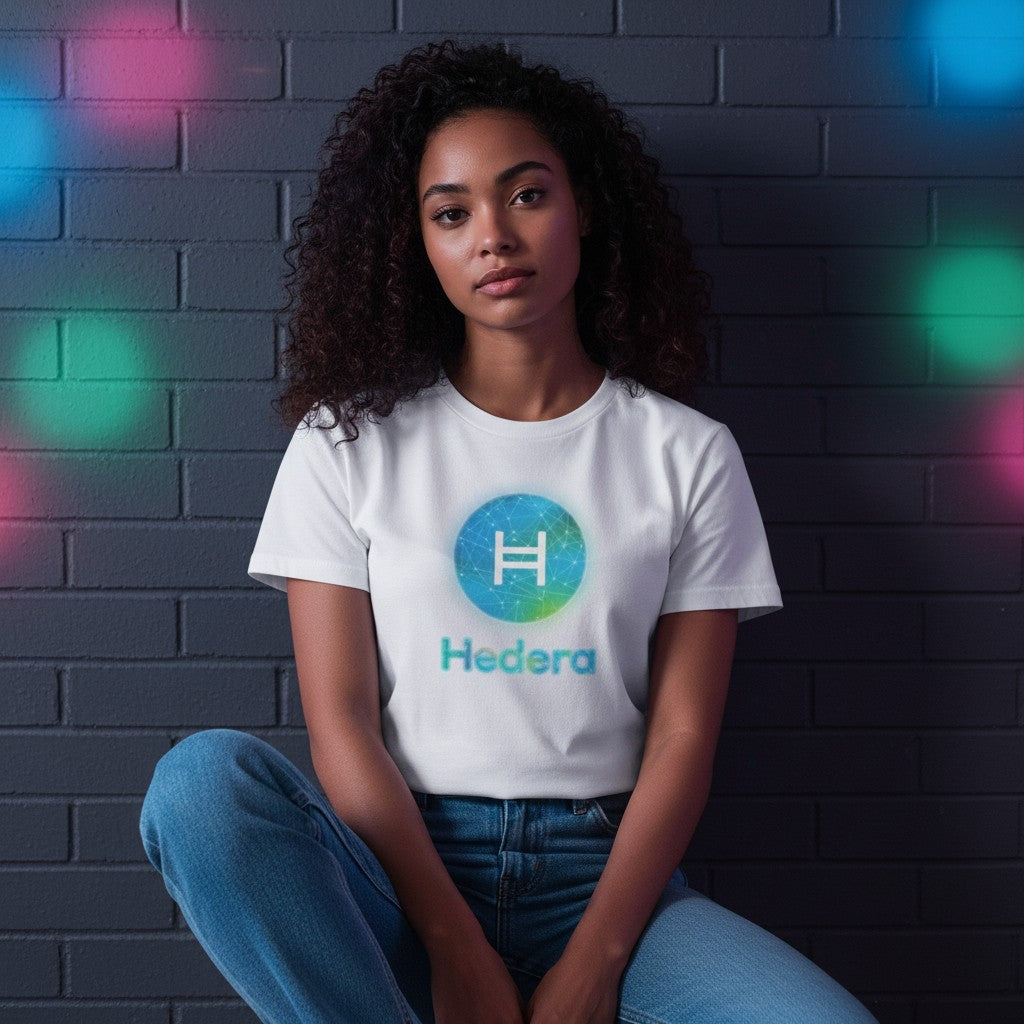 Hedera Globe Logo - Organic Cotton T-Shirt