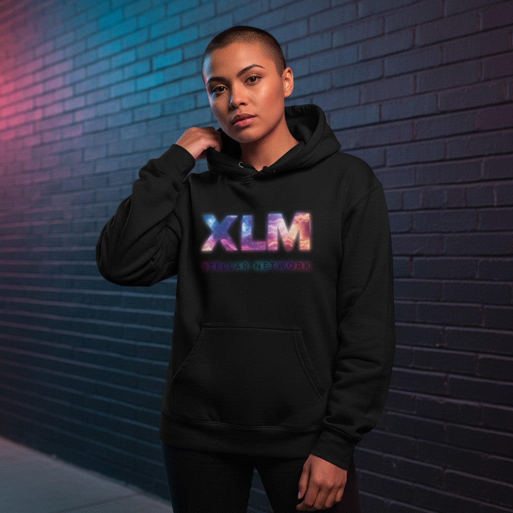 XLM Stellar - Organic Heavyweight Brushed Hoodie