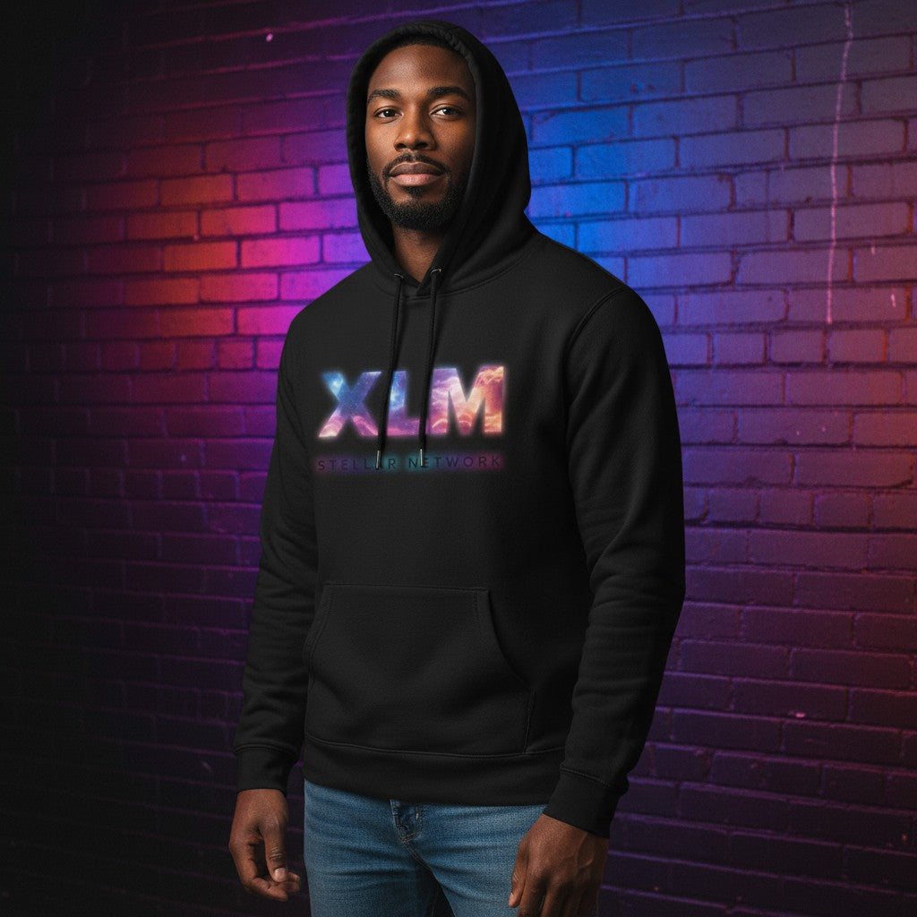 XLM Stellar - Organic Heavyweight Brushed Hoodie