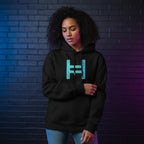 HBAR Logo - Organic Heavyweight Brushed Hoodie