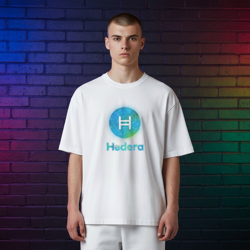 Hedera Globe Logo - Organic Cotton T-Shirt
