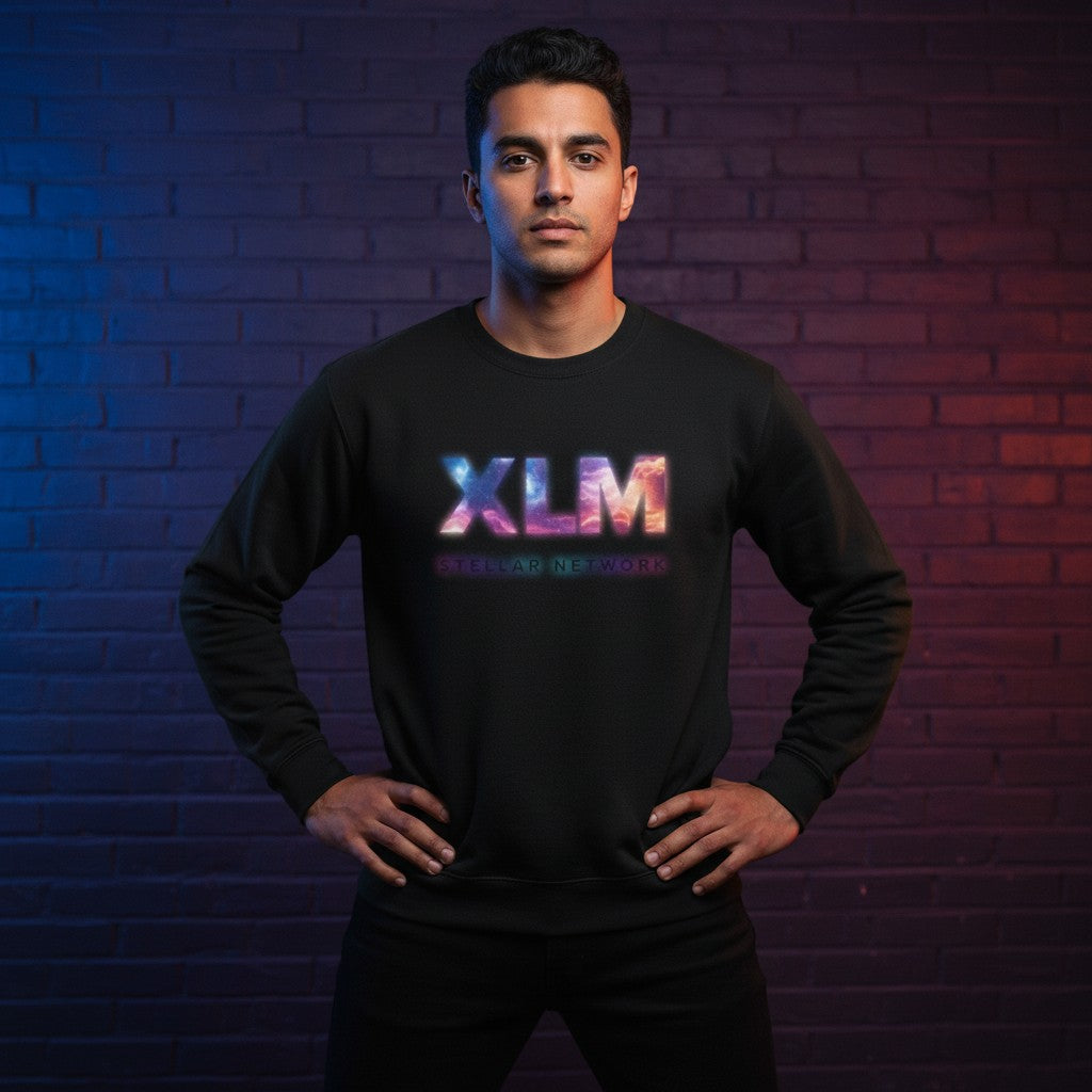 XLM Stellar - Organic French Terry Crew